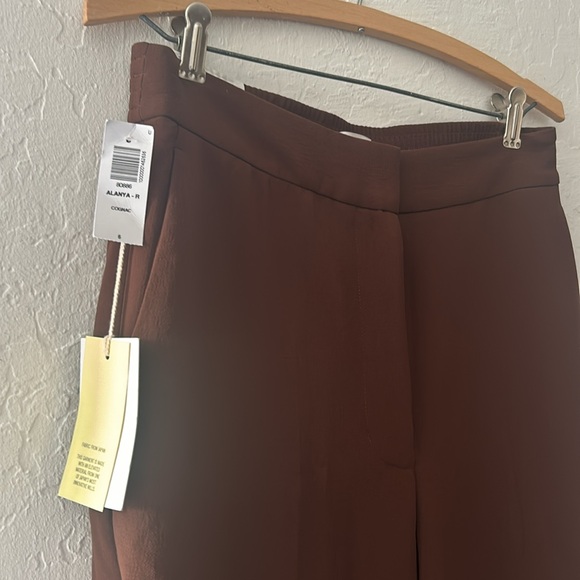 NWT Aritzia Alanya pant in cognac - Picture 3 of 4